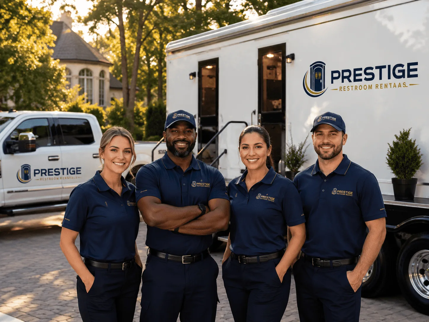Trusted Luxury Portable Restrooms company in Zenia, CA